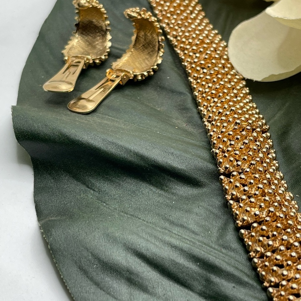 ❤️🔥vintage bracelet & earrings set Sarah Coventry - Picture 3 of 6